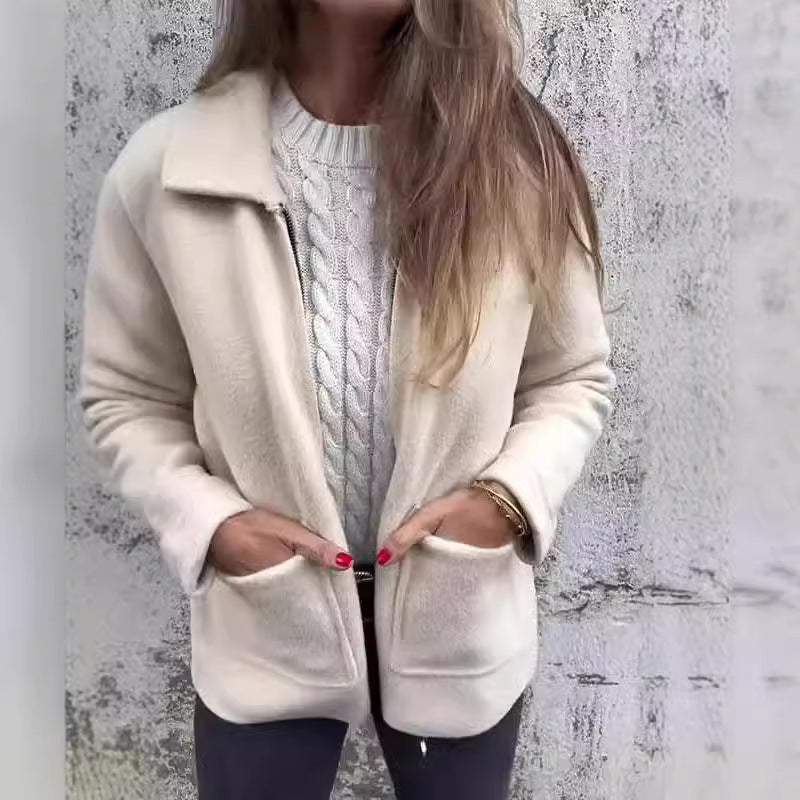 Divona™ | Veste Cardigan Élégante en Laine