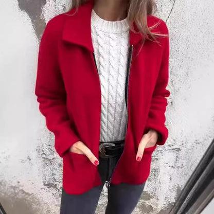 Divona™ | Veste Cardigan Élégante en Laine